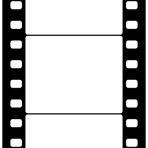 SVG Drawing of old style magnetic film