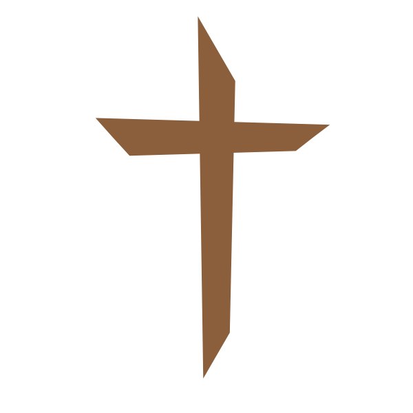 SVG Drawing of religious brown ross