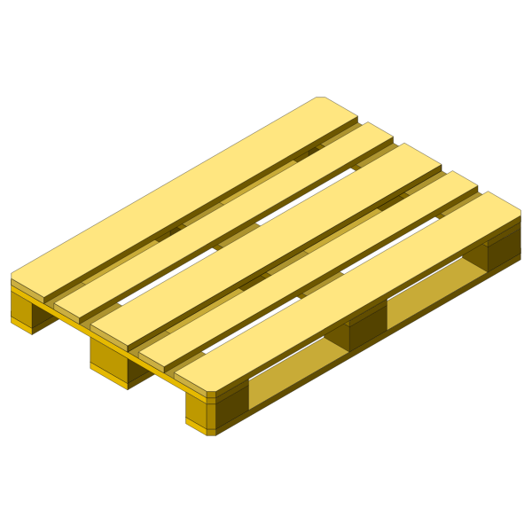 SVG Drawing of wooden pallet