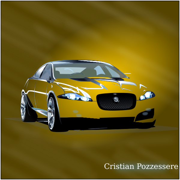 SVG Dream Car REMIX amarelo