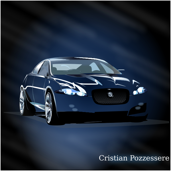 SVG Dream Car REMIX blue