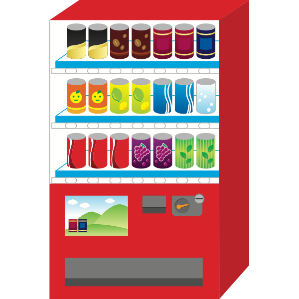 SVG Drink vending machine