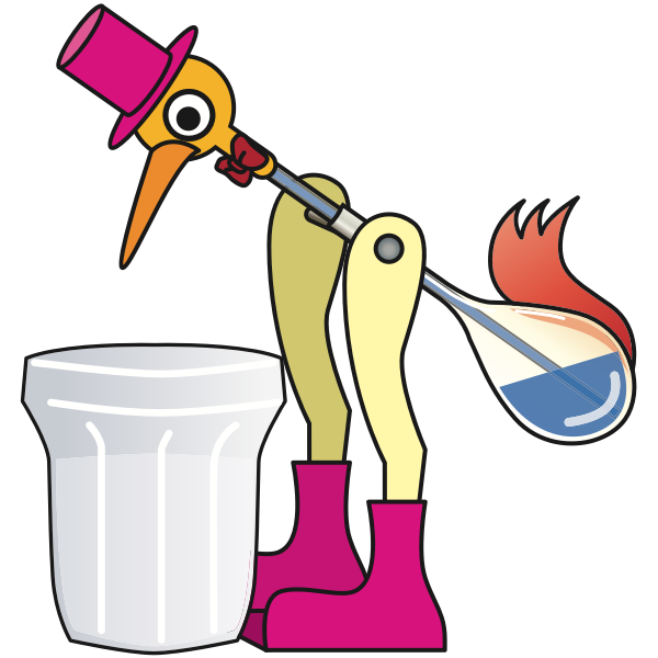 SVG Drinking bird