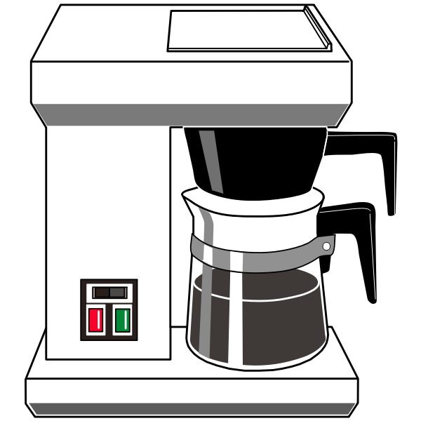 SVG Drip coffee maker