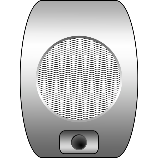 SVG Drive-In cinema speaker vector image