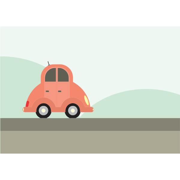 SVG Driving car