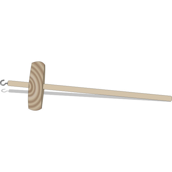 SVG Drop Spindle Top Whorl