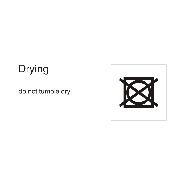 SVG Drying symbol