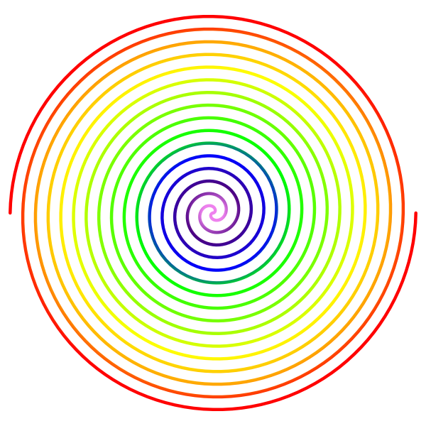 SVG Dual Spiral