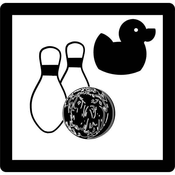 SVG Duckpin Bowling Icon