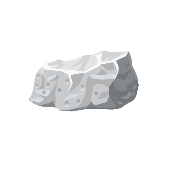 SVG Dullite harvestable rock vector image
