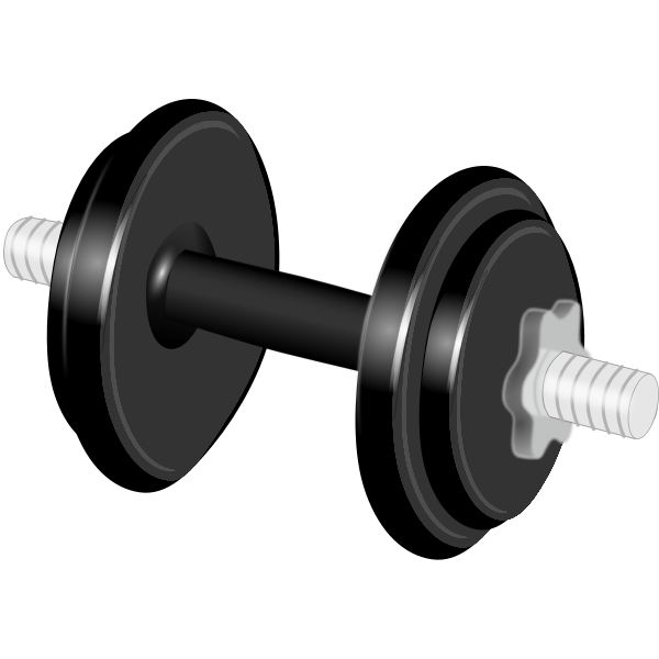 SVG Dumbbell image