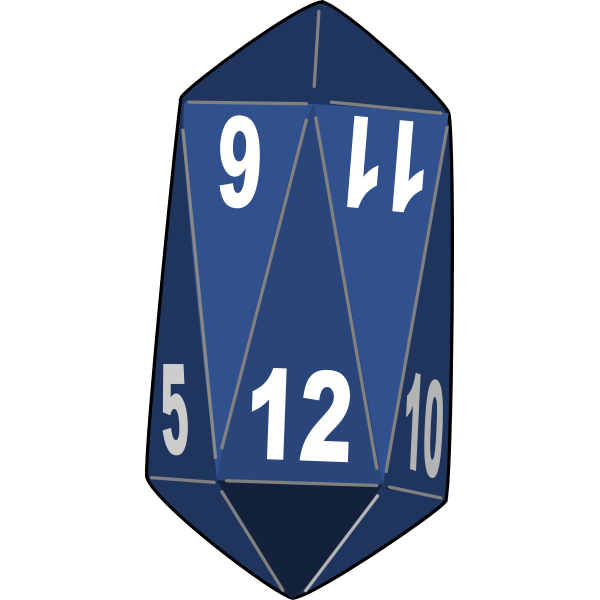 SVG Dungeons and dragons dice