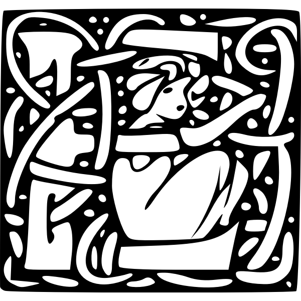 SVG E letter