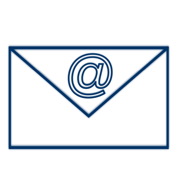 SVG E-mail simple sign