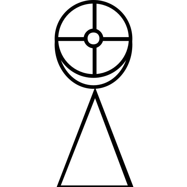 SVG Earth and Pluto ancient symbol graphics
