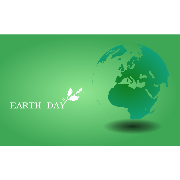SVG Earth Day poster