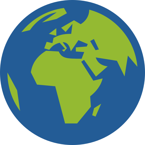 SVG Earth simple icon