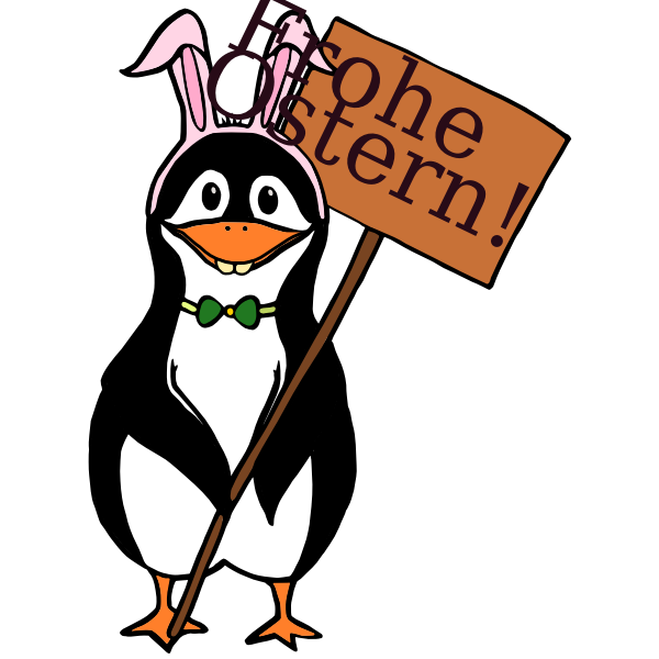 SVG Easter smiley icon vector image