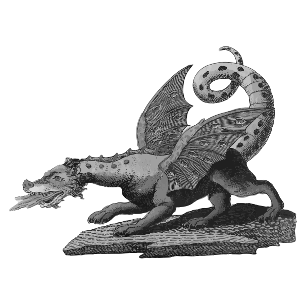 SVG Eastern dragon