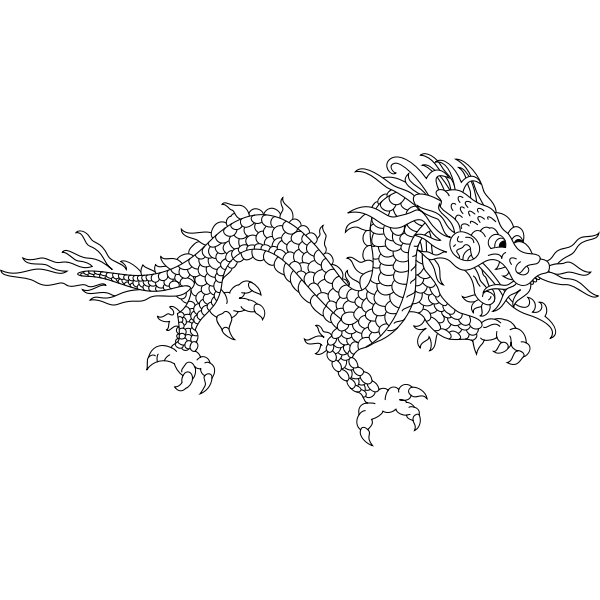 SVG Eastern dragon 2