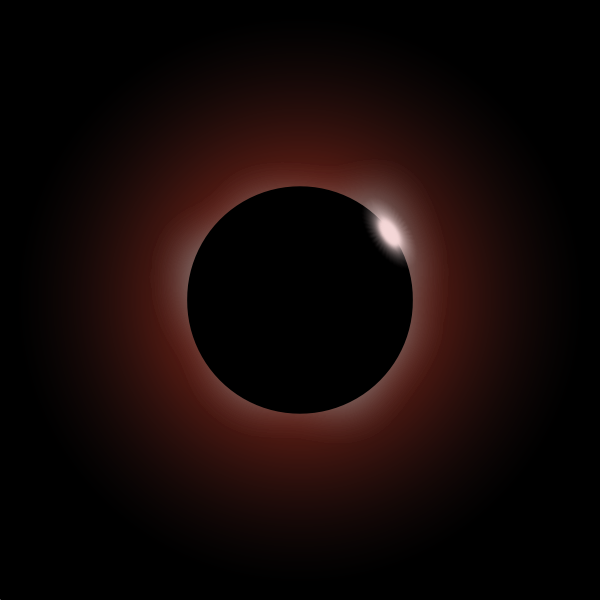 SVG eclipse