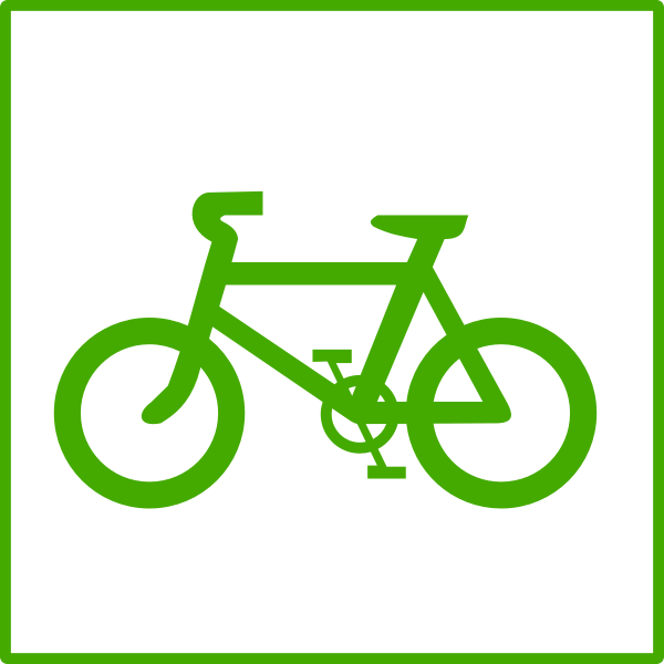 SVG Eco bicycle vector icon