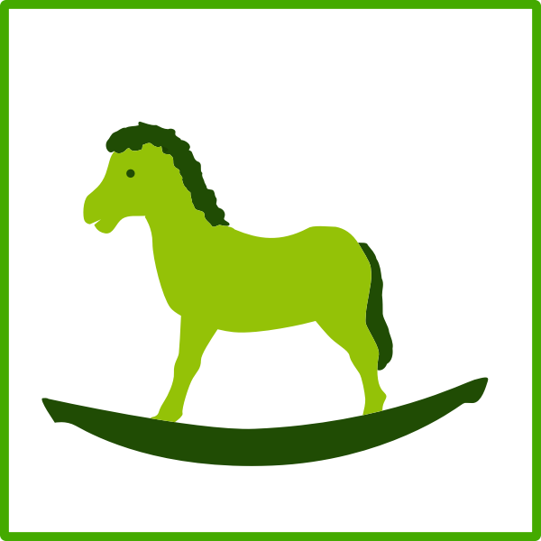 SVG Eco green toy vector icon