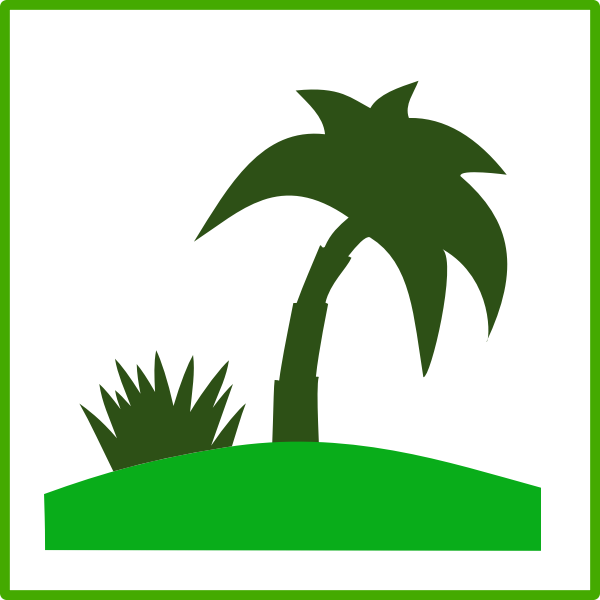 SVG Eco tourism vector icon