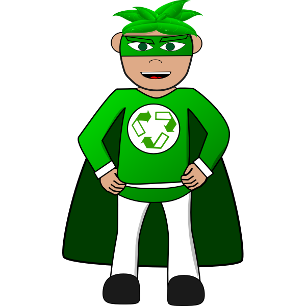 SVG Ecology superhero