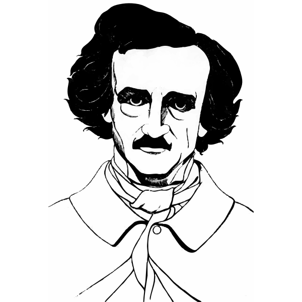 SVG Edgar Allan Poe Aubrey Beardsley