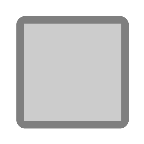 SVG Eempty box icon