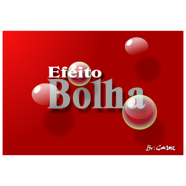 SVG Efeito Bolha