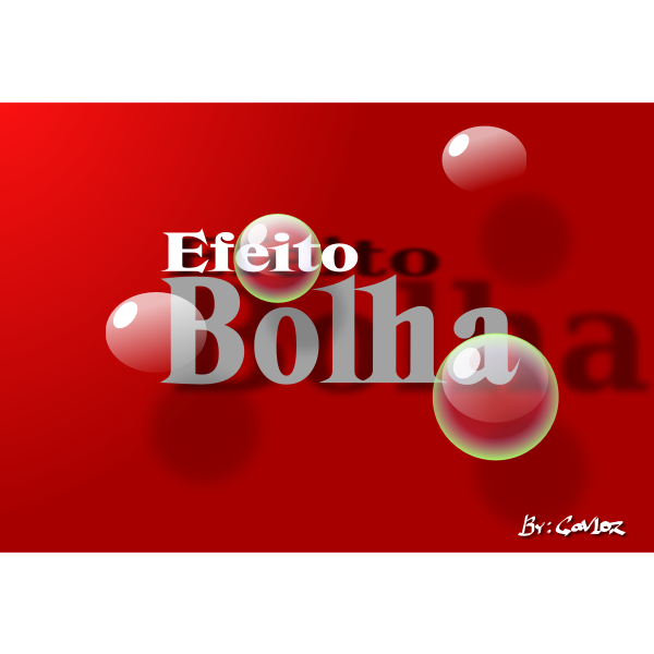 SVG Efeito Bolha