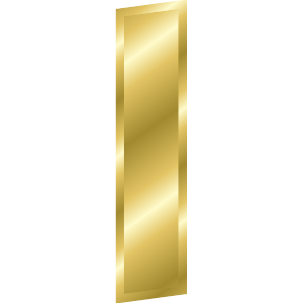 SVG Effect Letters alphabet gold