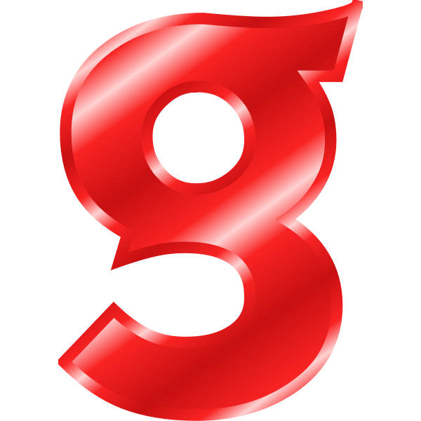 SVG Effect Letters Alphabet red g-1575042126