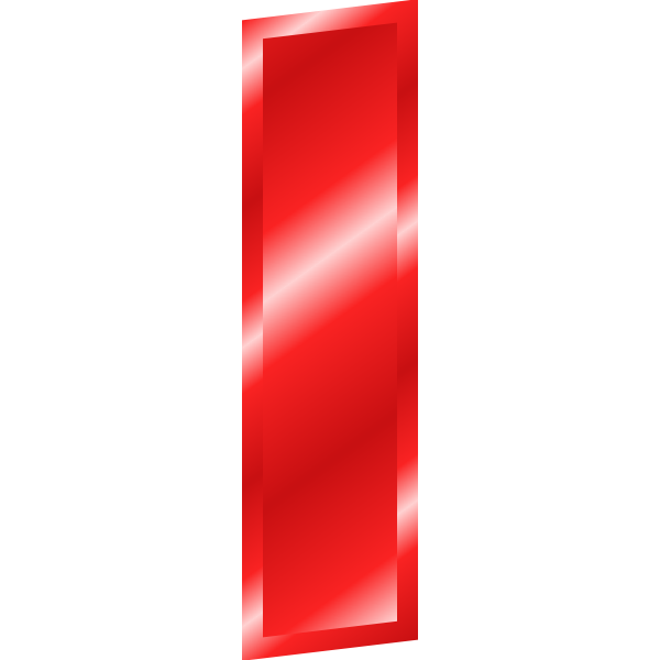 SVG Effect Letters Alphabet red I