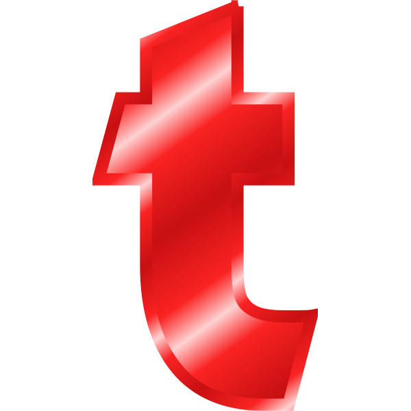 SVG Effect Letters Alphabet red t-1575041929