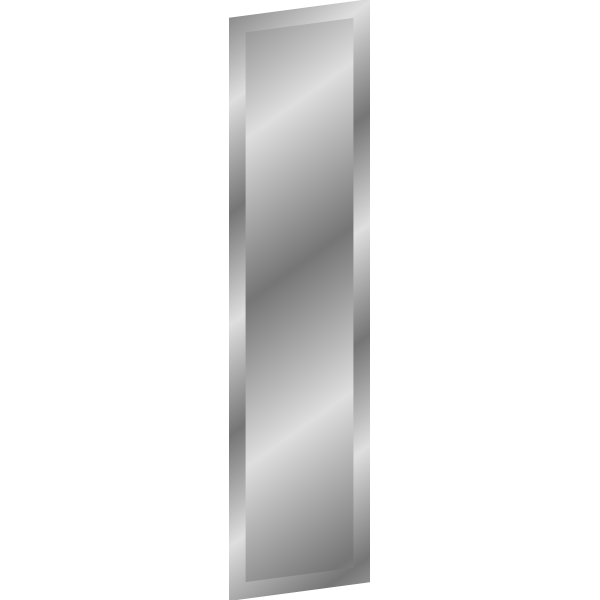 SVG Effect Letters alphabet silver