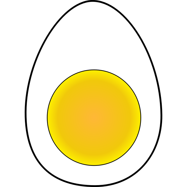 SVG Egg clip art vector image