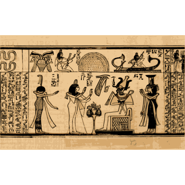 SVG Egyptian art wall