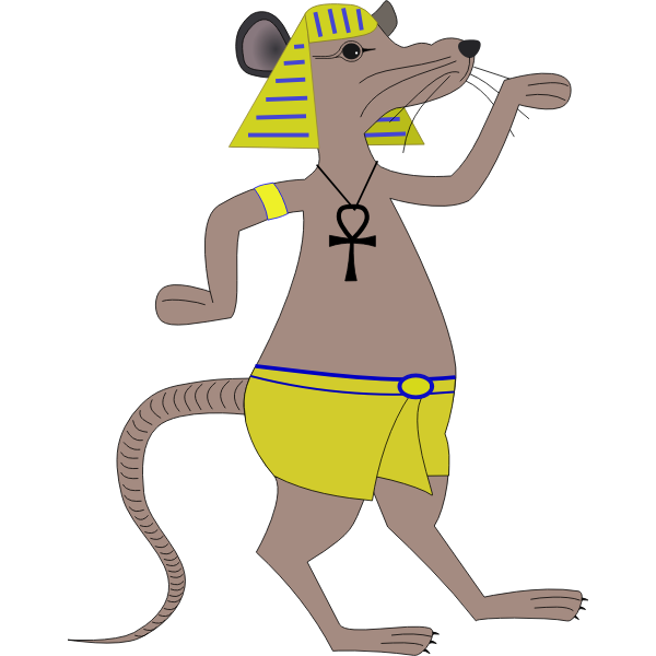 SVG Egyptian rodent