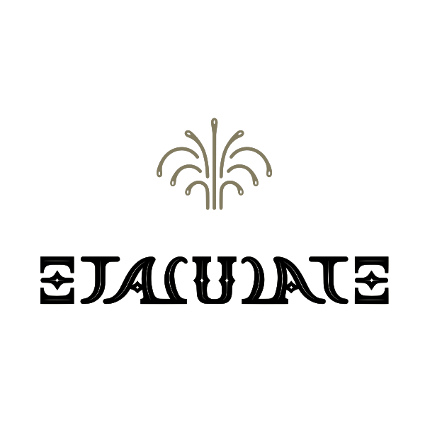 SVG Ejaculate typography