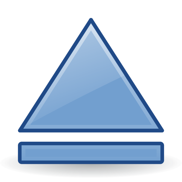 SVG Eject icon