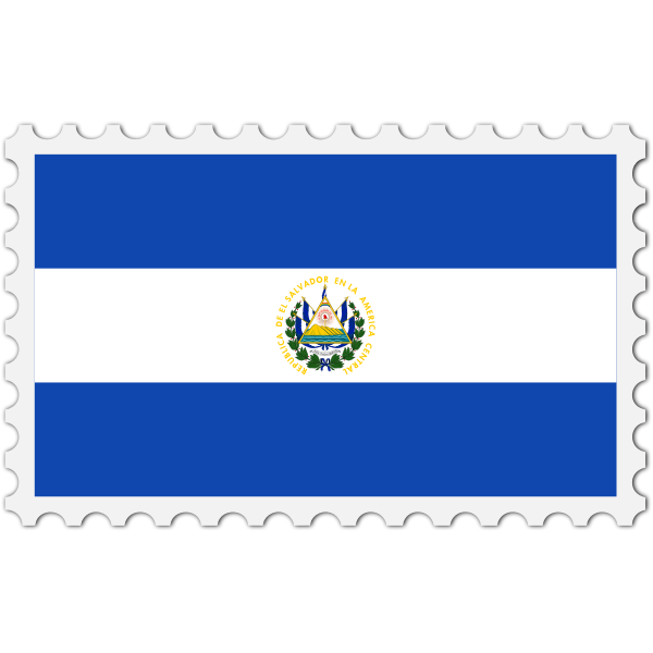 SVG El Salvador flag