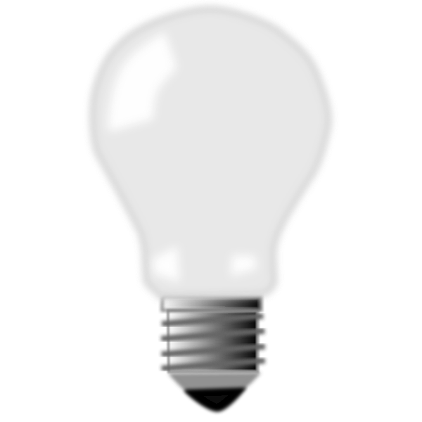 SVG Electric bulb