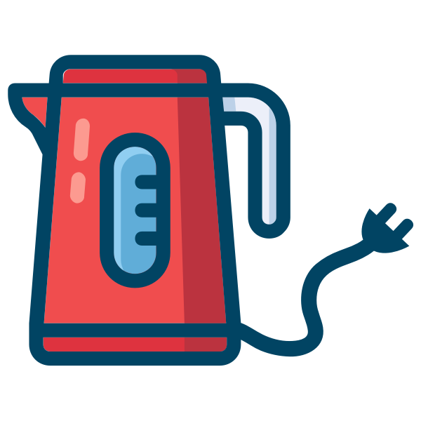 SVG Electric coffee pot