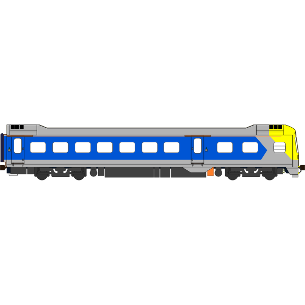 SVG Electric train