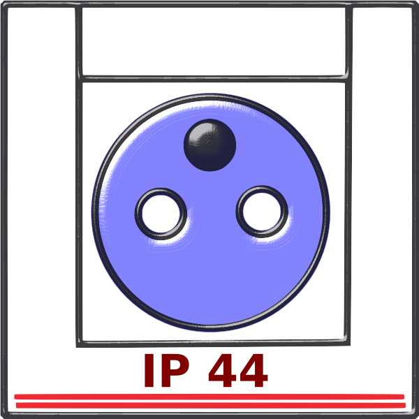SVG Electrical outlet IP44