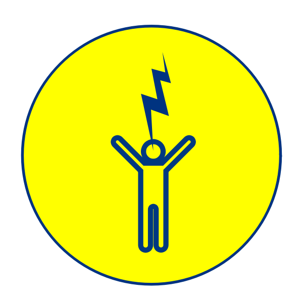 SVG Electricity sign
